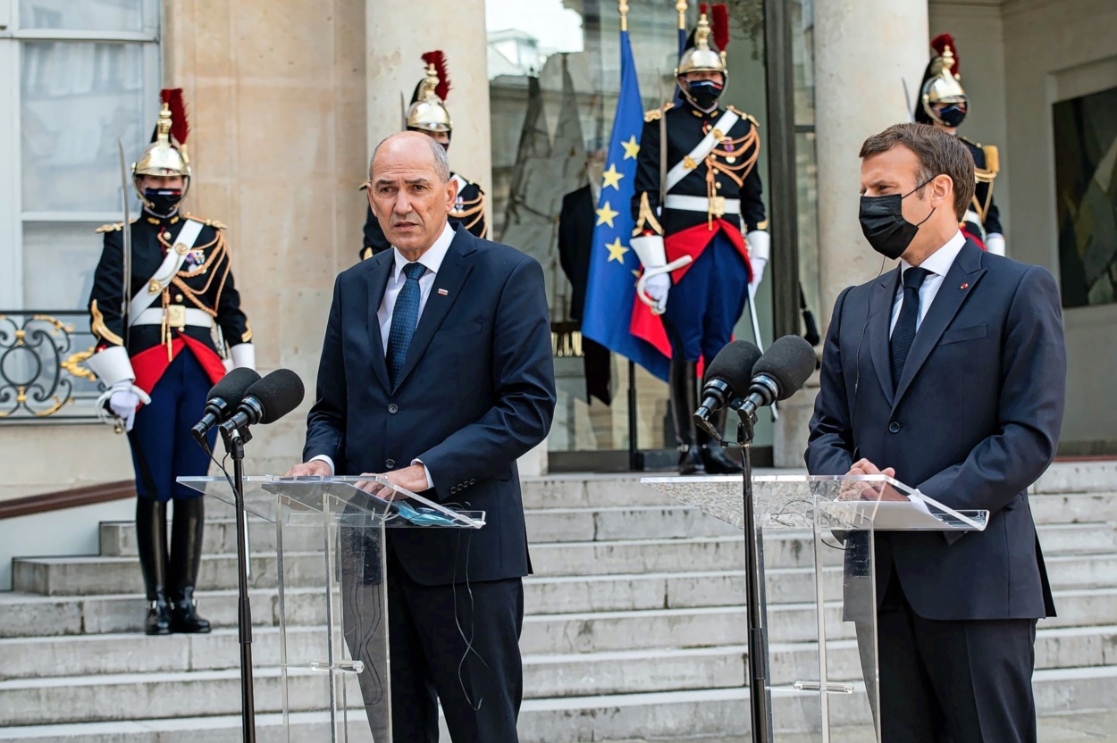 Jan A In Macron O Slovenskem In Francoskem Predsedovanju Eu Primorske