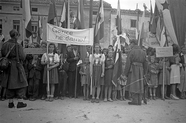 Manifestacija v Gorici, 3. maja 1945.