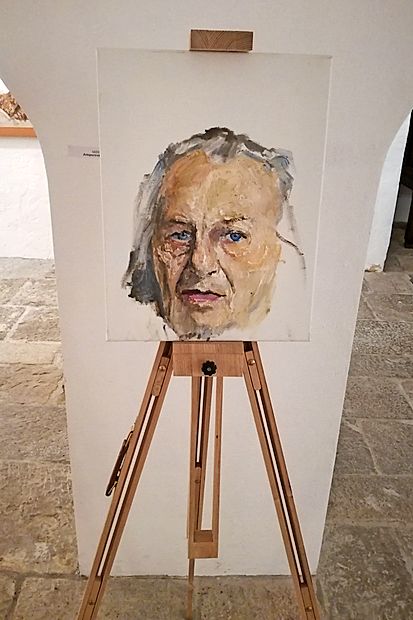 Zadnji od 1700 Zupetovih
portretov, nastal prejšnji
mesec, je avtoportret.