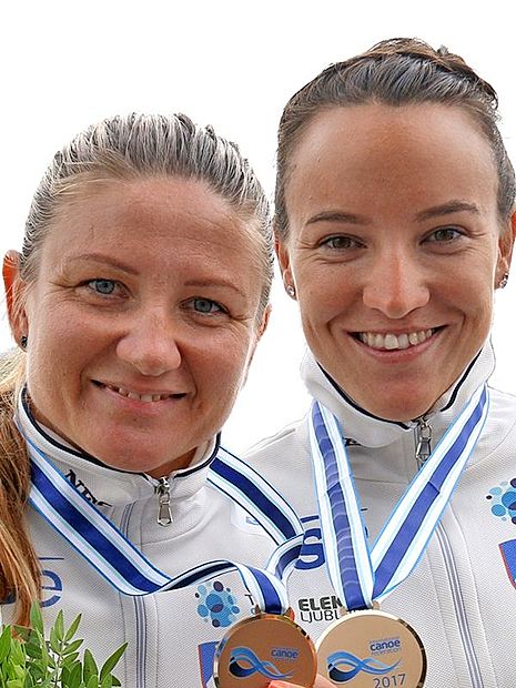 1. Špela Ponomarenko Janić in Anja Osterman