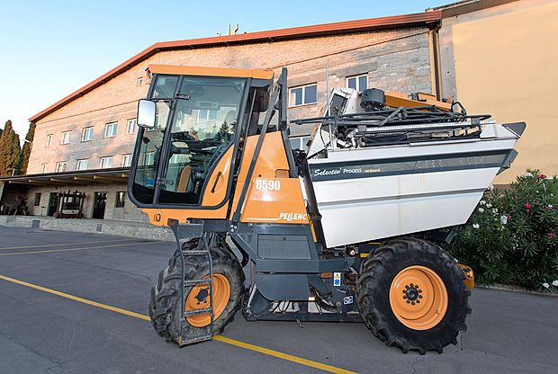 V Vinakoprovi floti je od začetka tedna še tretji obiralni stroj, s katerim olajšajo in optimizirajo delo v vinogradih.
jaka jeraša