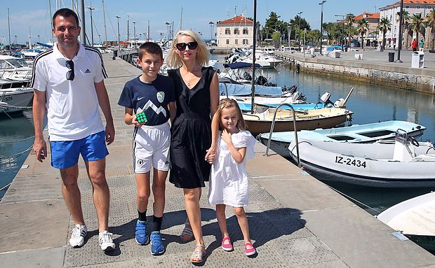 Družina Lipec ob svojih vsakoletnih počitnicah v Sloveniji vsakič rada obišče tudi v Koper.