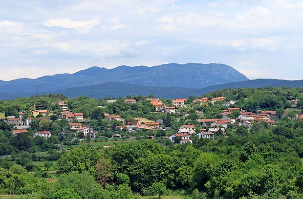 V občinskem prostorskem načrtu piše, da v Danah načrtujejo
individualno stanovanjsko gradnjo, s katero želijo zgostiti
pozidavo. A prav gradnja hiš v polovici vasi zdaj ni mogoča.