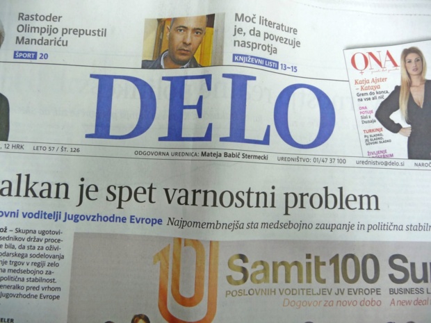 Medijska dejavnost Dela prenesena na novo družbo Delo mediji