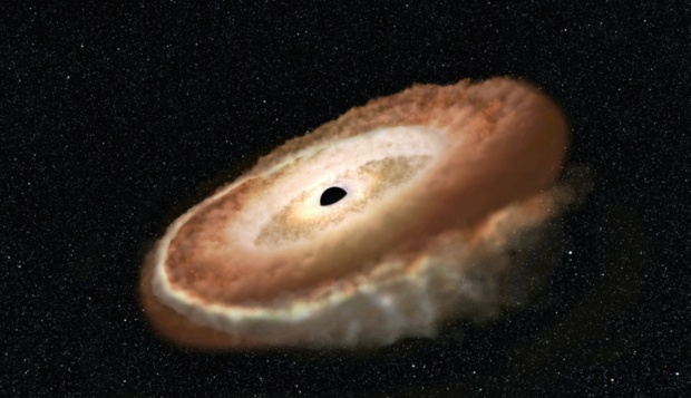 Znanstveniki s teleskopom James Webb odkrili prelomno črno luknjo QS01