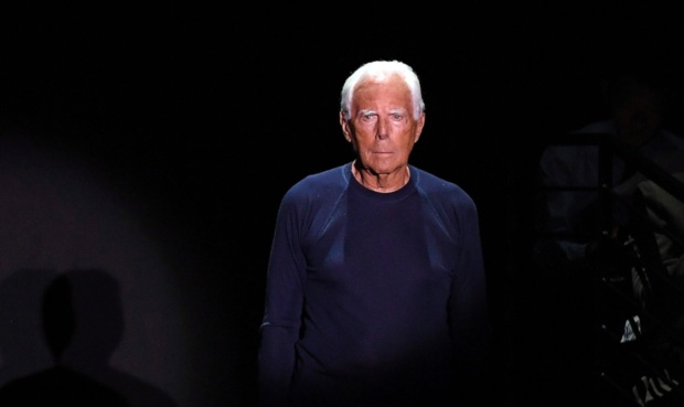 Poslovil se je Giorgio Armani