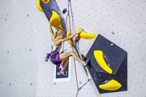 Janja Garnbret v Kopru osvojila 49. zmago v svetovnem pokalu v športnem plezanju