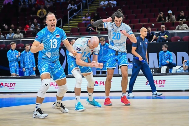 Slovenski odbojkarji po porazu proti ZDA končali SP