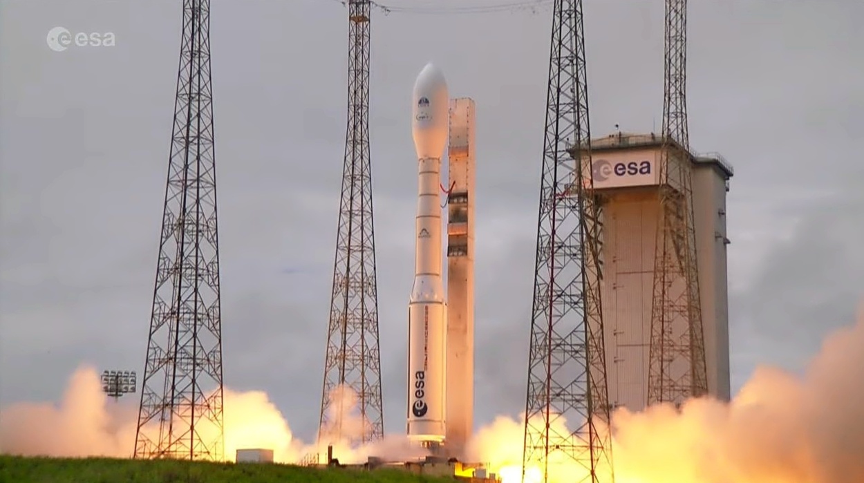 La fusée avec le nouveau satellite slovène Trisat-R a volé dans l’espace