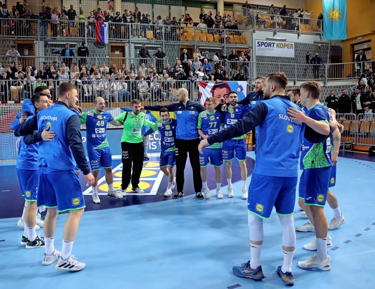 Slowenische Handballer in Celje beginnen mit den Vorbereitungen für die Europameisterschaft in Deutschland