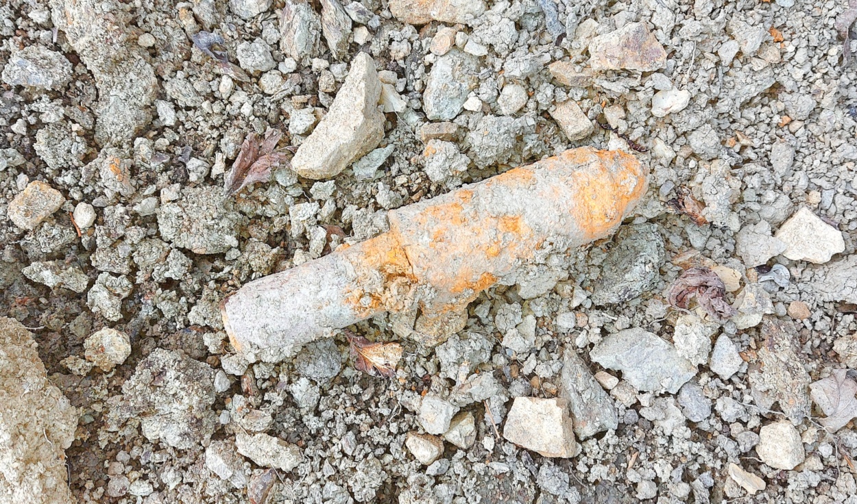 Weggeworfene deutsche Munition gefunden – Primorske-Neuling