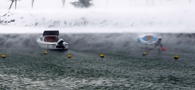 Sneg tudi na dalmatinskih otokih Vis in Hvar