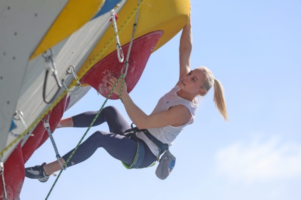 Plezalni vrhunec v Kopru z Janjo Garnbret