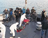Slovenska vojska je pokazala, kako bo reševala pri  Lampedusi Foto: Tomaž Primožič/Fpa