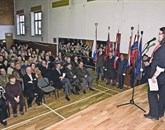 Slavnostna govornica je bila dr. Ljubica Jelušič, ena izmed 31 poslank v državnem zboru Foto: Bogdan Macarol