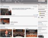 Spletna stran državnega zbora je bila nekaj časa nedostopna, sedaj ponovno deluje 