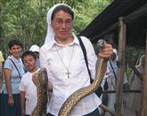 Andreja Godnič se ne ustraši ničesar. Dobesedno. Foto: Osebni Vir Andreje Godnič