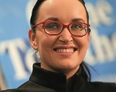 Želja Tinkare Kovač, ki bo 8. maja nastopila na drugem predizboru tekmovanja za pesem Evrovizije 2014 v Koebenhavnu, je, da "prebije slovenski rekord" Foto: STA
