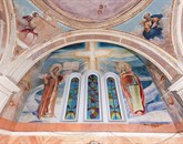 Tone Kralj je na Primorskem najprej, že leta 1921,  poslikal cerkev svete Helene na Premu Foto: Jaka Jeraša