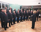 Moški  pevski zbor Jagodje-Dobrava Foto: Tomaž Primožič/Fpa