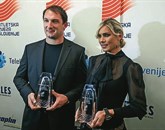 Primož Kozmus in Snežana Rodić sta postala najboljša slovenska atleta leta v tradicionalni anketi Atletske zveze Slovenije Foto: STA