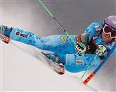 Tina Maze je na svetovnem prvenstvu v alpskem smučanju v Schladmingu po prvi vožnji slaloma na petem mestu  Foto: STA