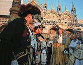 V Benetkah se je danes uradno začel tradicionalni beneški karneval Foto: Neva Volarič