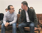 Novica Mihajlović in Boris Popovič sta se znašla na zatožni klopi zaradi zapisa o koprski tožilki Foto: Aleš Beno