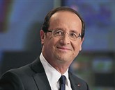 Francoski predsednik Francois Hollande je v četrtek zvečer vendarle obiskal svojo partnerko Valerie Trierweiler Foto: Reuters