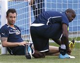 Antonio Cassano (levo) in Mario Balotelli. Bosta prekinila strelski post? Foto: Reuters