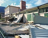 Na severnem Primorskem je bilo zaradi močne burje poškodovanih okrog 120 objektov Foto: Neva Blazetič