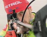 Slovenski biatlonec Jakov Fak je sezono svetovnega pokala končal s tretjim mestom Foto: STA