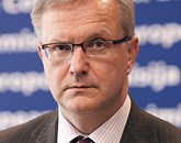Evropski komisar za gospodarske in denarne zadeve Olli Rehn Foto: Thierry Monasse