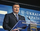 Opozicijski voditelj Arsenij Jacenjuk  je zavrnil ponudbo predsednika Viktorja Janukoviča (na fotografiji), da postane novi premier Foto: Wiktor Dabkowski