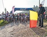 Na prvi dirki sezone,  na Kras Krosu v Mirnu, se je pomerilo 230 gorskih kolesarjev  Foto: Bojan Marusic