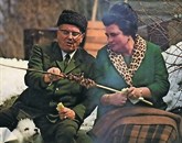 Jovanka in Josip Broz Tito Foto: Nn