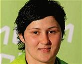 Slovenska judoistka Lucija Polavder je zmagala na evropskem prvenstvu v Budimpešti v kategoriji nad 78 kilogramov Foto: STA 