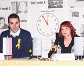 Sladžan Bacio in Olga Franca - pet pred dvanajsto Foto: Tomaž Primožič/Fpa