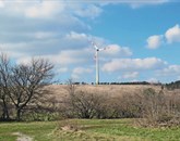 Vlada, ki opravlja tekoče posle, je danes sprejela sklep o pripravi državnega prostorskega načrta za Park vetrnih elektrarn Senožeška brda Foto: Lea Kalc Furlanič