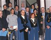 Petdesetim doktorjem znanosti, ki so naziv pridobili na Univerzi na Primorskem, se je z včerajšnjo   slovesno promocijo pridružilo deset novih Foto: Zdravko Primožič/Fpa