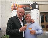 Vinarja Raspopović in Clai lani na 1. Festivalu oranžnih vin v Izoli Foto: Leo Caharija