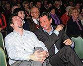 Tako sta se Pahor In Vlačič smejala na strankarskem kongresu pred petimi leti 