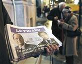 Na Twitterju so se nedeljske predsedniške volitve v Franciji razvile v spopad med tokajem in gavdo oziroma med Hollandom in Sarkozyjem Foto: Yves Herman