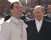 Dmitrij Medvedjev in Vladimir Putin Foto: Ria Novosti