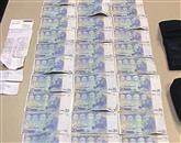 Policisti so tujcu zasegli približno 900 evrov in več kot 40 gramov heroina Foto: Pu Koper