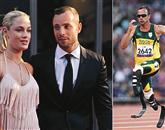 Najbolj znan paraolimpijec na svetu Južnoafričan Oscar Pistorius in njegova pokojna partnerka Reev Steenkamp 