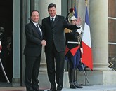 Na uradni obisk v Slovenijo konec julija na povabilo predsednika države Boruta Pahorja prihaja francoski predsednik Francois Hollande Foto: STA