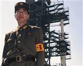 Severna Koreja je v četrtek napovedala, da bo izstreljevala nosilne rakete s sateliti “eno za drugo” Foto: Kyodo