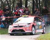 Zmagovalec  Rallya Nova Gorica: Claudio De Cecco (ford focus WRC) Foto: Boštjan Bensa