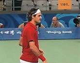 Švicar Roger Federer (na fotografiji) in Čeh Tomaš Berdych bosta zaigrala v finalu teniškega turnirja ATP v Dubaju z nagradnim skladom 1,9 milijona dolarjev  Foto: Wikipedia